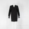 360 Cashmere Black Long Line Cardigan