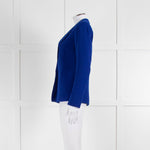 ba&sh Cobalt Blue Single Breasted Short Jacket