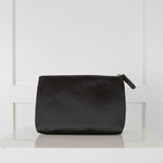 LuLu Guinness Black Red Lip Make Up Pouch