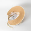 Helen Kaminski Neutral Straw Mia Visor Sun Hat