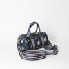 Kate Spade Navy Blue Racquet And Ball Small Duffle Bag