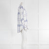 Rails Blue Pink White Check Brushed Cotton Shirt