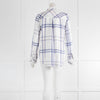 Rails Blue Pink White Check Brushed Cotton Shirt