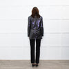 Second Female Black Silver Sequined Blazer