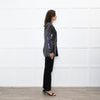 Second Female Black Silver Sequined Blazer