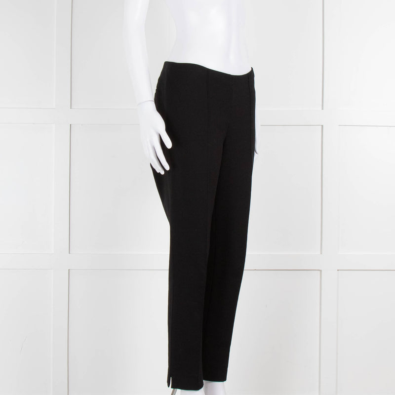 Strenesse Black Stretch Slim Leg Trousers