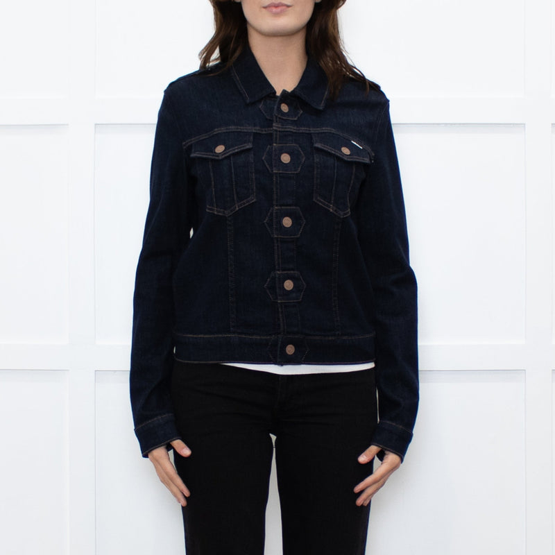 Mother Navy Denim Jacket