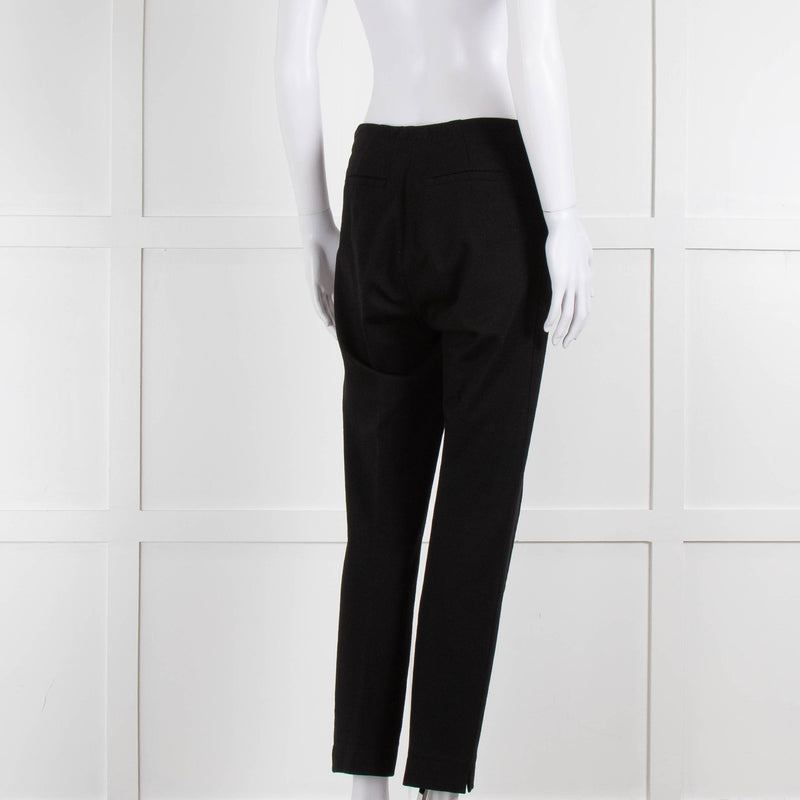 Strenesse Black Stretch Slim Leg Trousers
