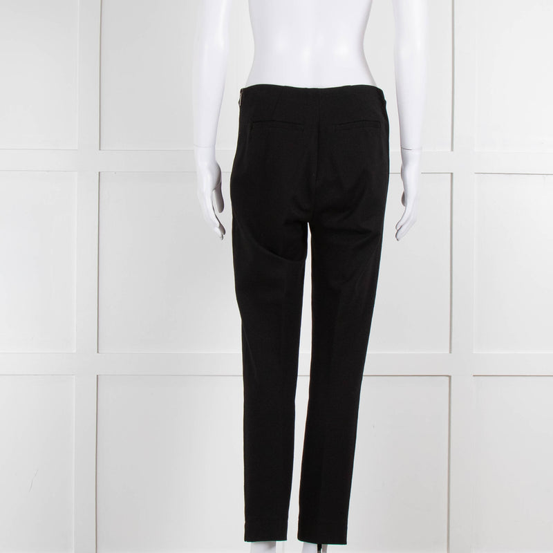 Strenesse Black Stretch Slim Leg Trousers