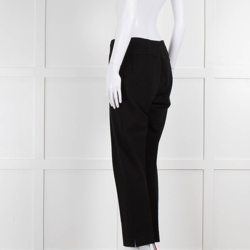 Strenesse Black Stretch Slim Leg Trousers