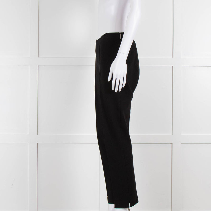 Strenesse Black Stretch Slim Leg Trousers