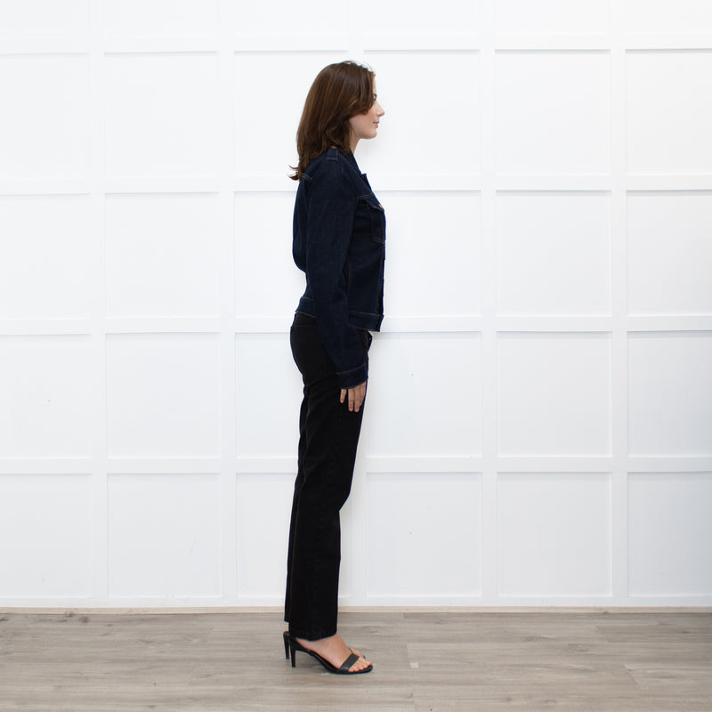 Mother Navy Denim Jacket