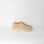 Santoni Cream Suede High Top Loafers