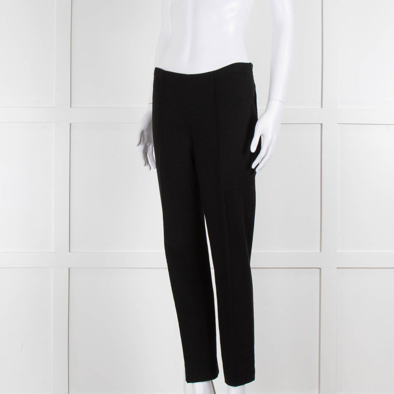Strenesse Black Stretch Slim Leg Trousers