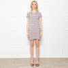 Marc by Marc Jacobs Fine Knit Blue Striped Mini Dress