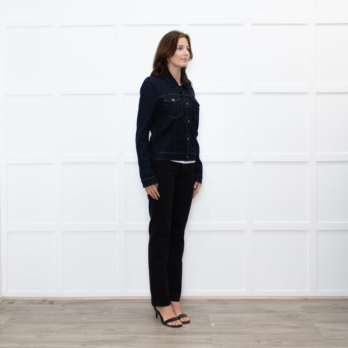 Mother Navy Denim Jacket