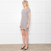 Marc by Marc Jacobs Fine Knit Blue Striped Mini Dress