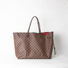 Louis Vuitton Brown Damiere Ebene Neverfull GM Tote Bag