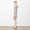 Marc by Marc Jacobs Fine Knit Blue Striped Mini Dress