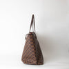 Louis Vuitton Brown Damiere Ebene Neverfull GM Tote Bag
