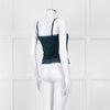 By Malene Birger Teal Lace Trim Camisole