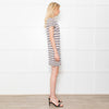 Marc by Marc Jacobs Fine Knit Blue Striped Mini Dress