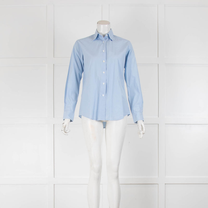 Really Wild Blue & White Micro Check Shirt