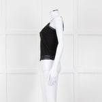 By Malene Birger Black Lace Trim Camisole