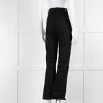Seven For All Mankind Black Stretch Cotton Skinny Jeans