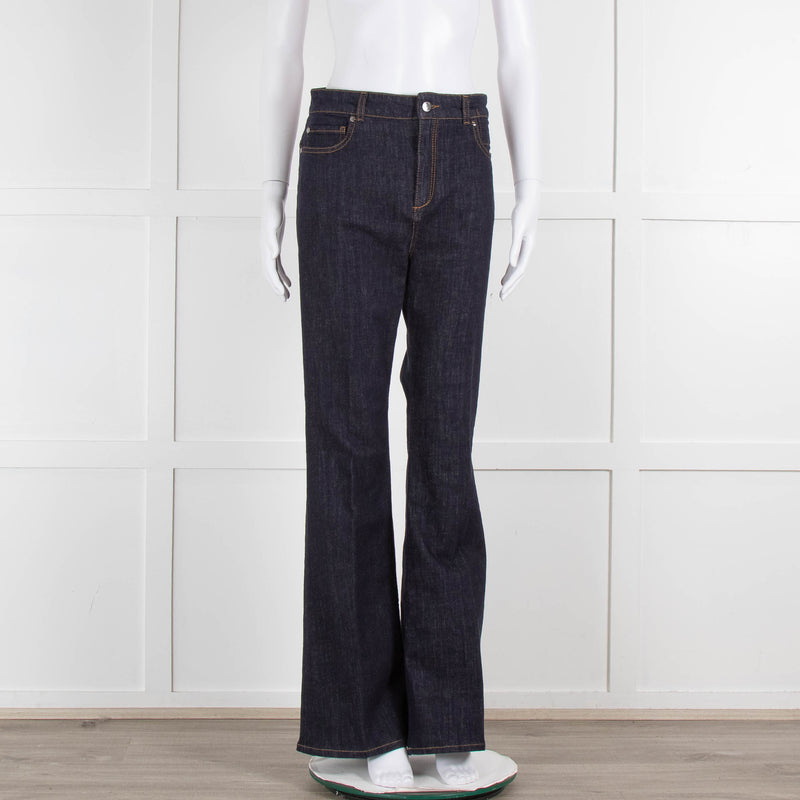 Dorothee Schumacher Blue Denim Boot Cut Jeans