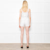 Charo Ruiz White Broderie Anglaise Playsuit