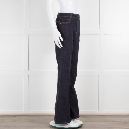 Dorothee Schumacher Blue Denim Boot Cut Jeans