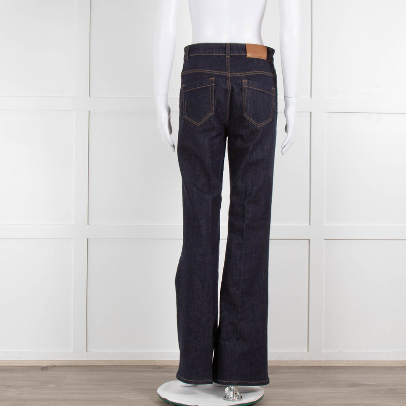 Dorothee Schumacher Blue Denim Boot Cut Jeans