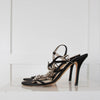 Dior Crystal Embellished Black Sandal