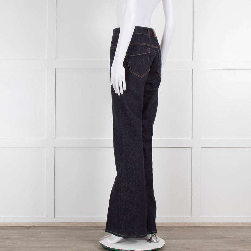 Dorothee Schumacher Blue Denim Boot Cut Jeans