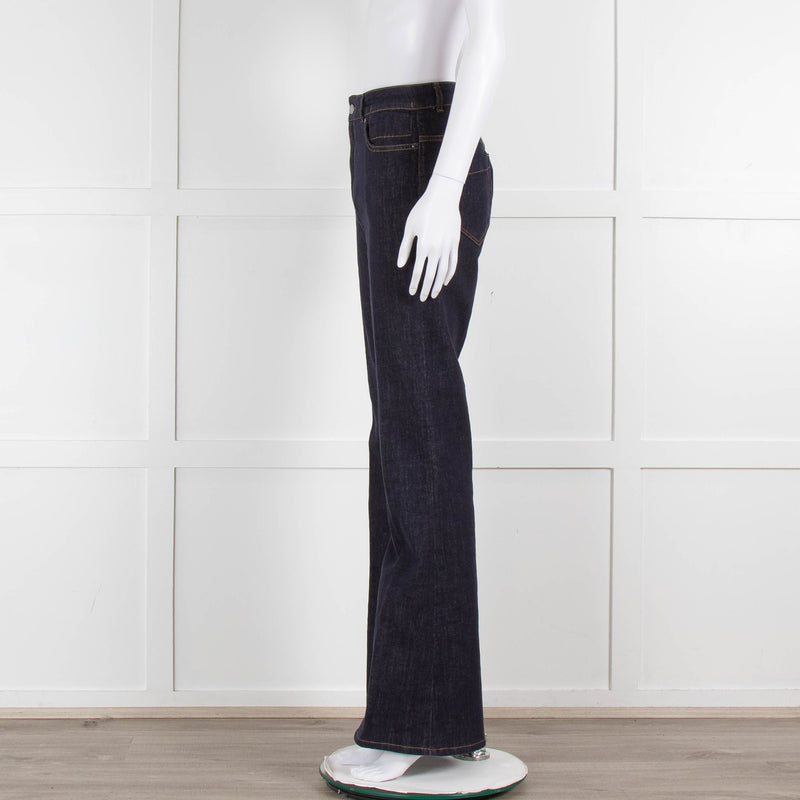 Dorothee Schumacher Blue Denim Boot Cut Jeans