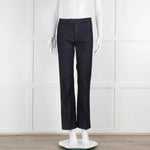 Max Mara Blue Denim Stretch BootCut Jeans