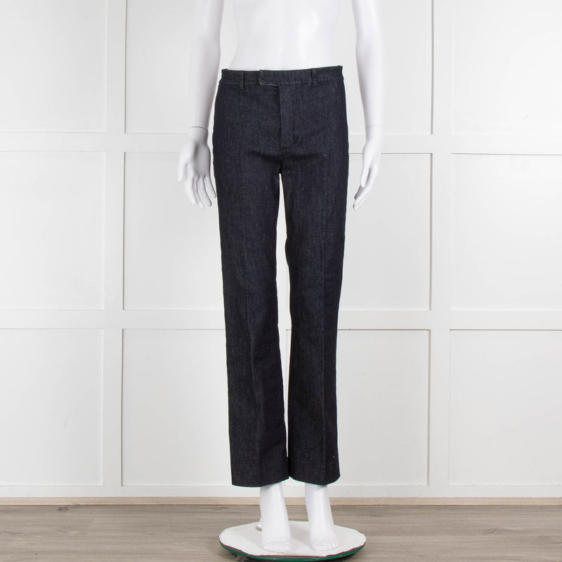 Max Mara Blue Denim Stretch BootCut Jeans