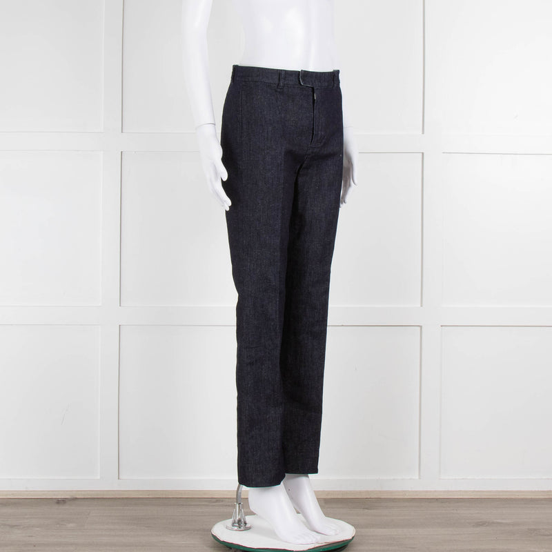 Max Mara Blue Denim Stretch BootCut Jeans