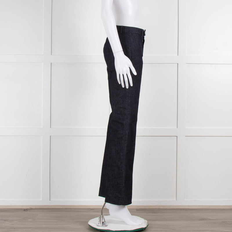 Max Mara Blue Denim Stretch BootCut Jeans