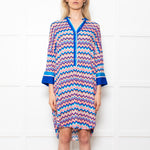 Dea Kudibal Multicolour Chevron 'Allison' Dress