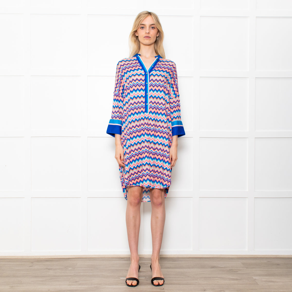 Dea Kudibal Multicolour Chevron 'Allison' Dress