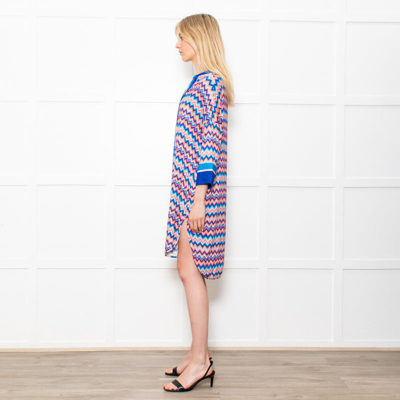 Dea Kudibal Multicolour Chevron 'Allison' Dress