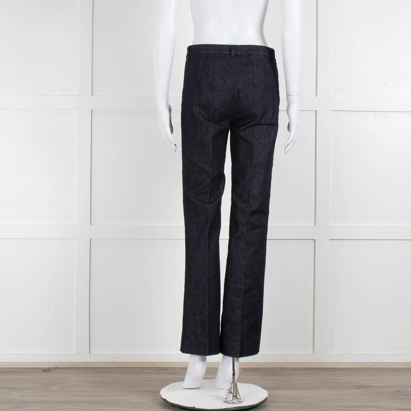 Max Mara Blue Denim Stretch BootCut Jeans