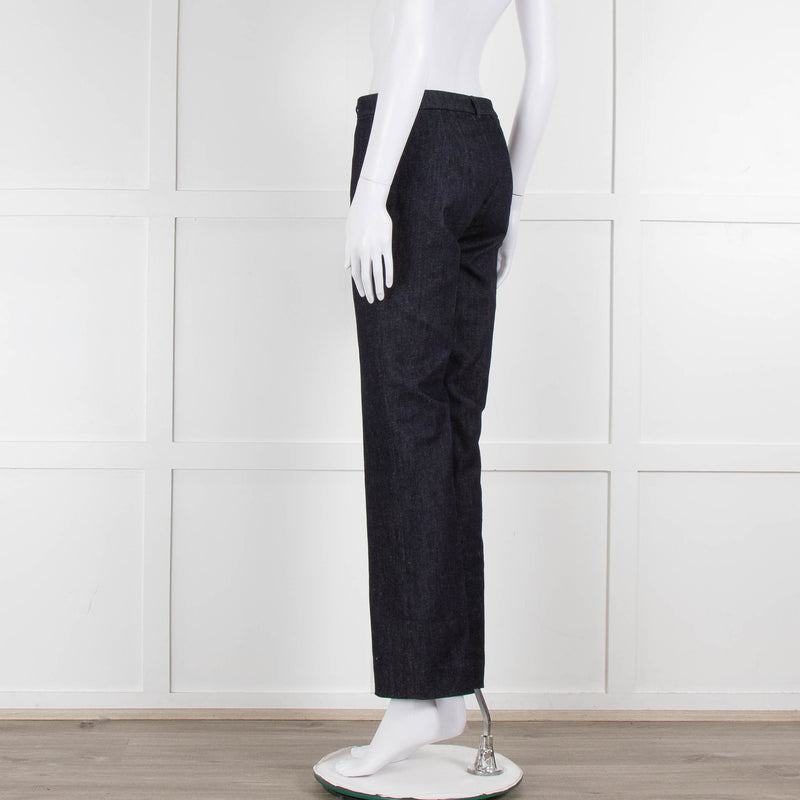 Max Mara Blue Denim Stretch BootCut Jeans