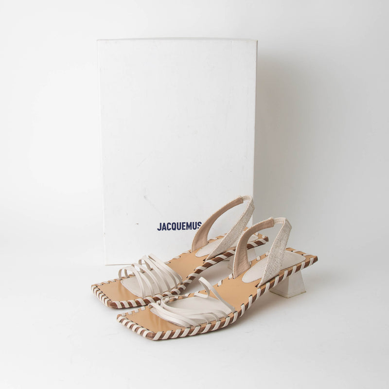 Jacquemus Off White Valerie Sandals