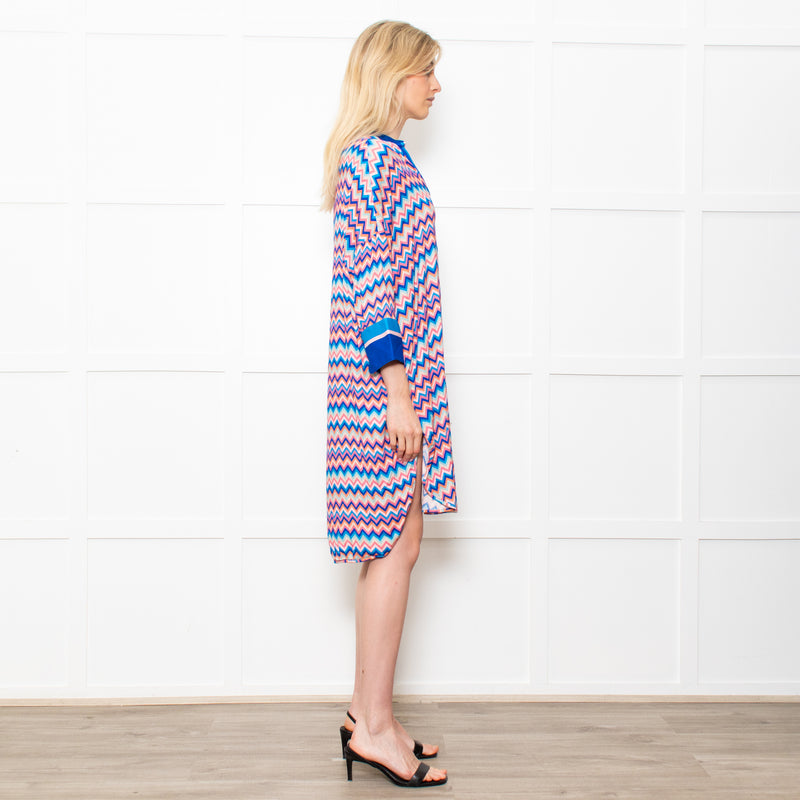 Dea Kudibal Multicolour Chevron 'Allison' Dress