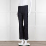 Max Mara Blue Denim Stretch BootCut Jeans