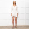 Elizabeth Hurley Julie White Crochet Beach Dress