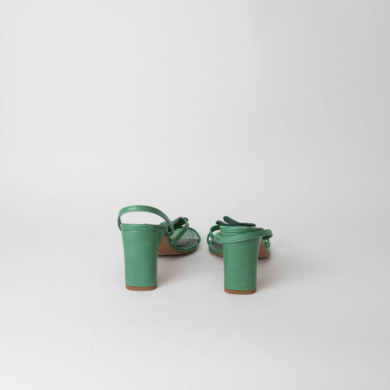Rixo Green Seville Sandals